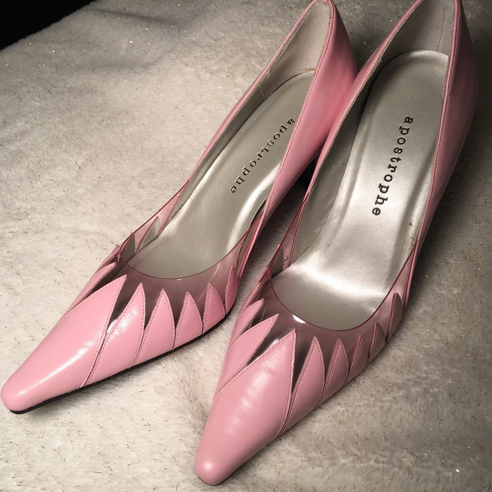 Vintage Valentine’s Apostrophe Pink Heels!